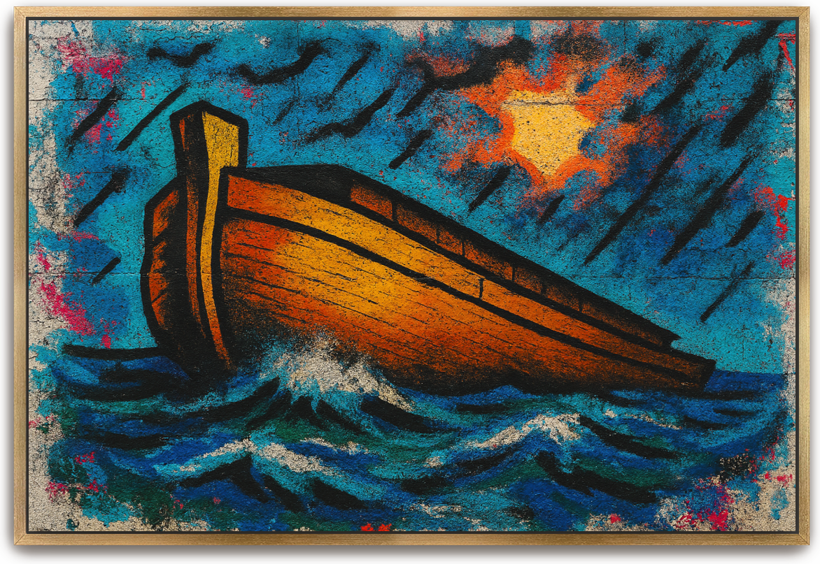 The Ark - Street Art - Scriptures Illustrated