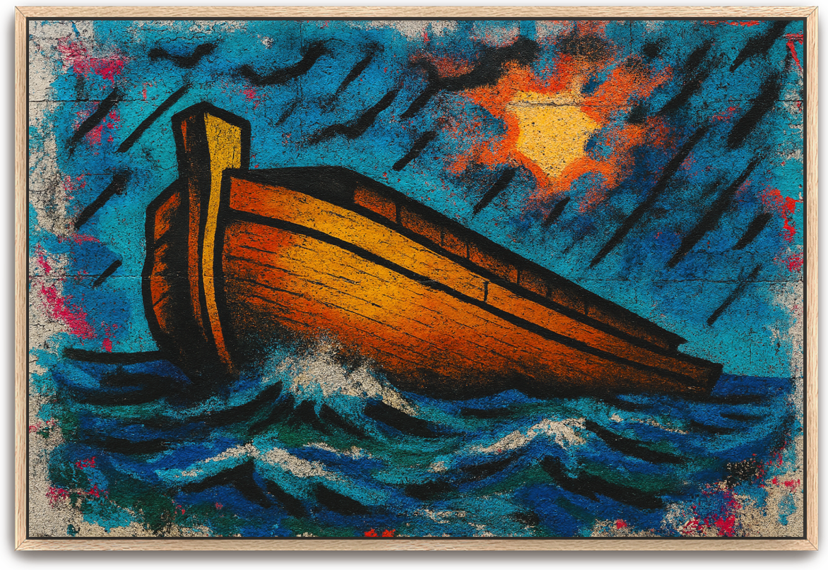 The Ark - Street Art - Scriptures Illustrated