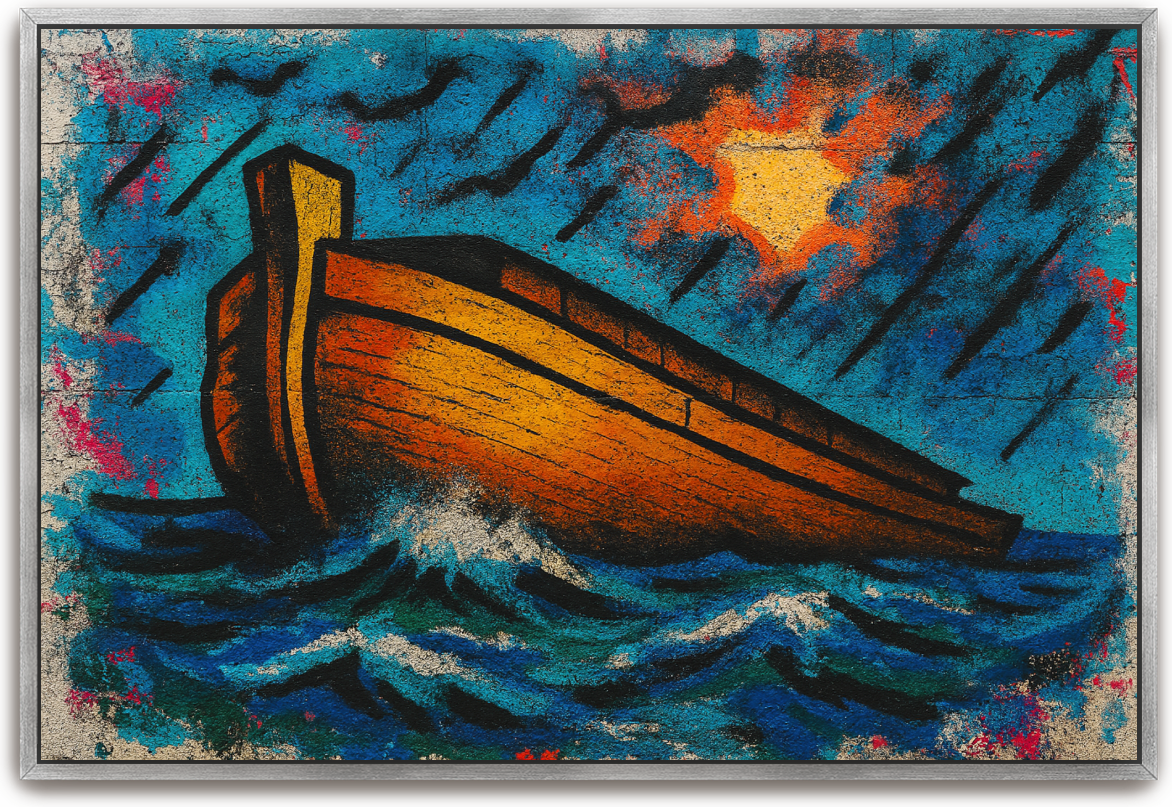 The Ark - Street Art - Scriptures Illustrated