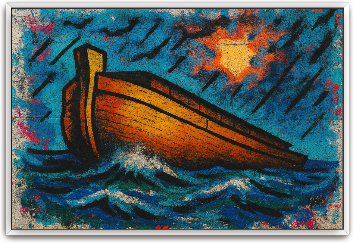 The Ark - Street Art - Scriptures Illustrated