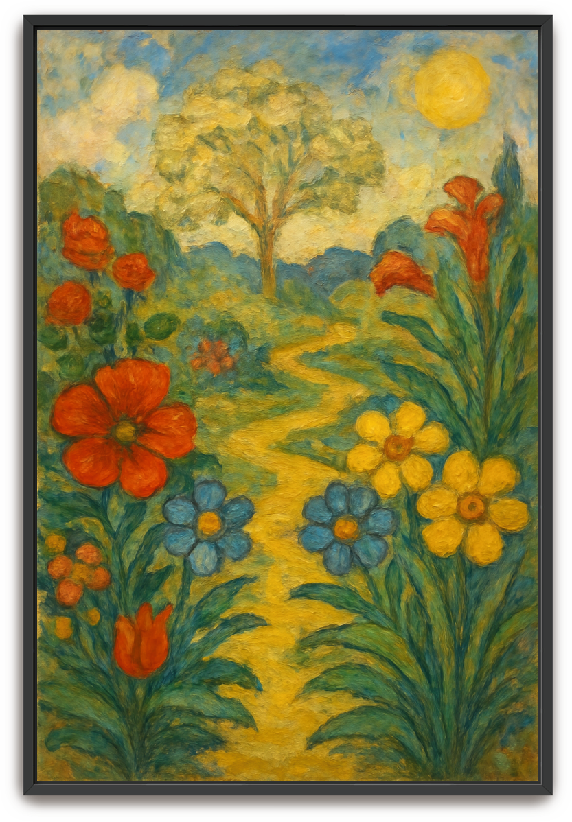 The Garden - Impressionism - Scriptures Illustrated