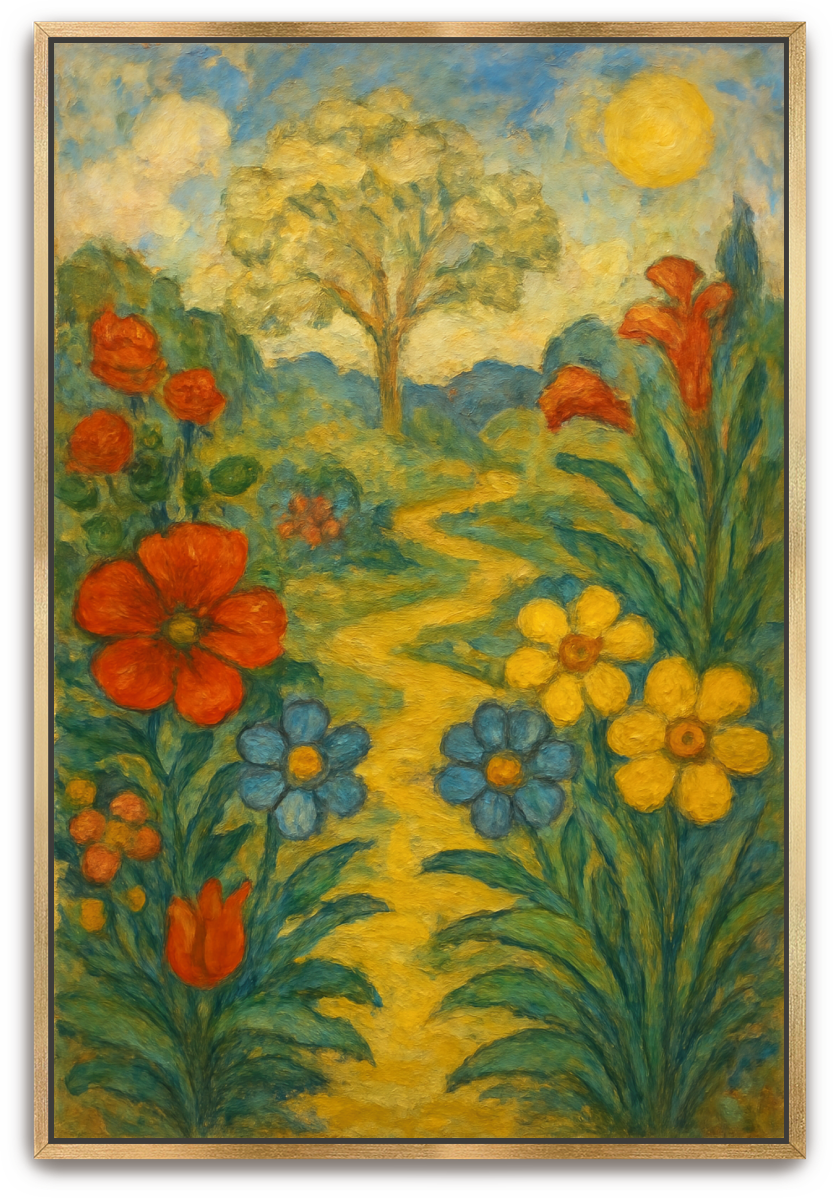 The Garden - Impressionism - Scriptures Illustrated