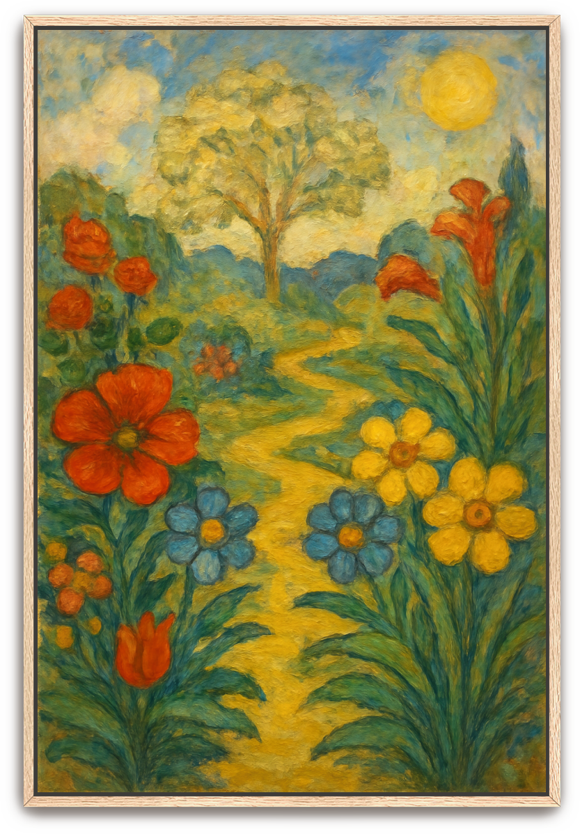 The Garden - Impressionism - Scriptures Illustrated