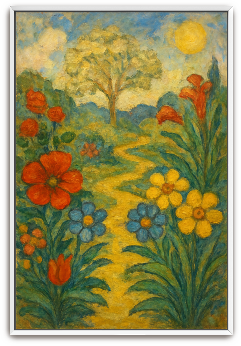 The Garden - Impressionism - Scriptures Illustrated