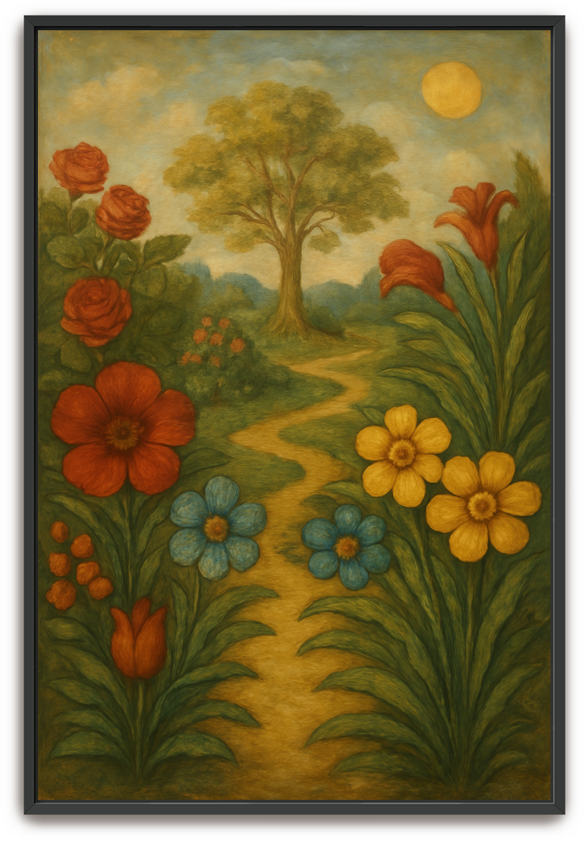 The Garden - Romanticism - Scriptures Illustrated