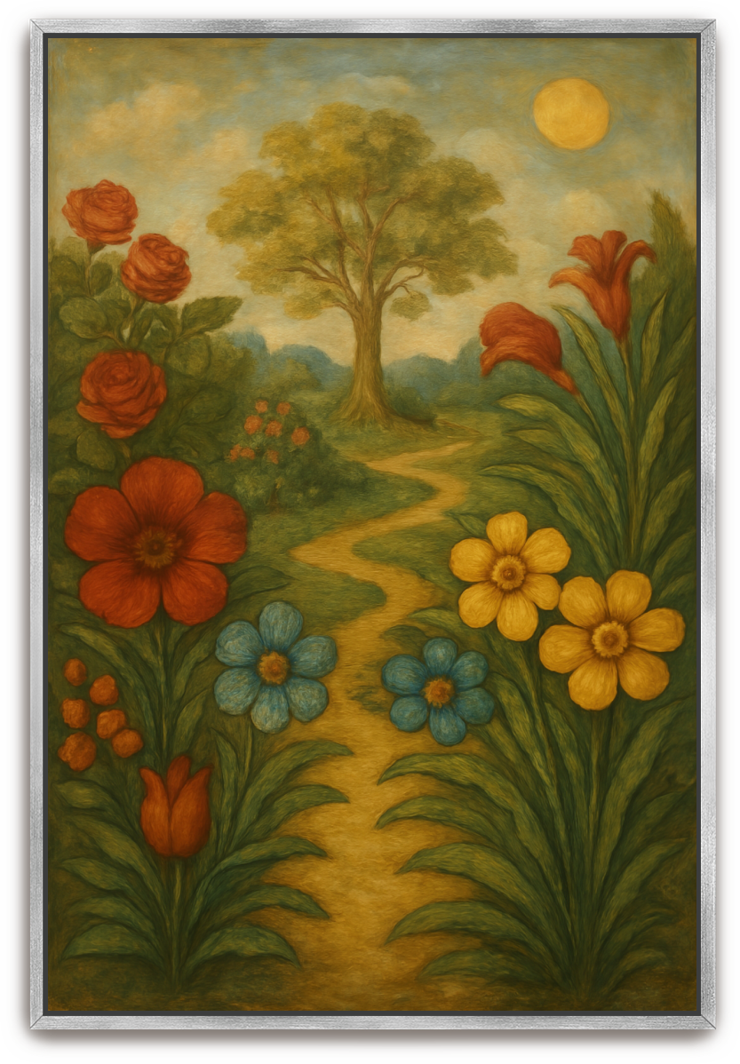 The Garden - Romanticism - Scriptures Illustrated