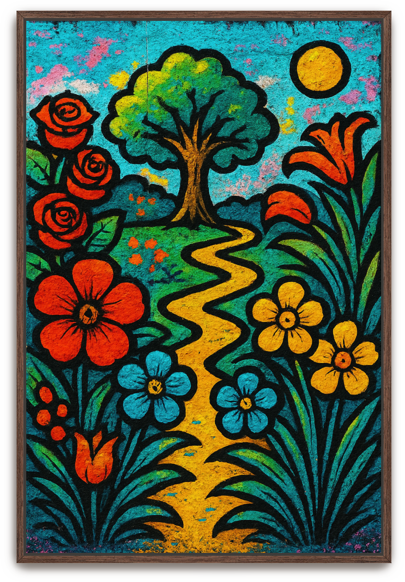 The Garden - Street Art - Scriptures Illustrated