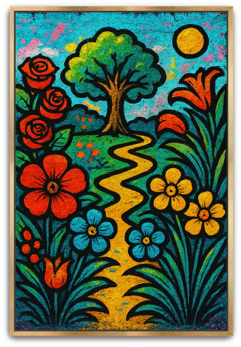 The Garden - Street Art - Scriptures Illustrated