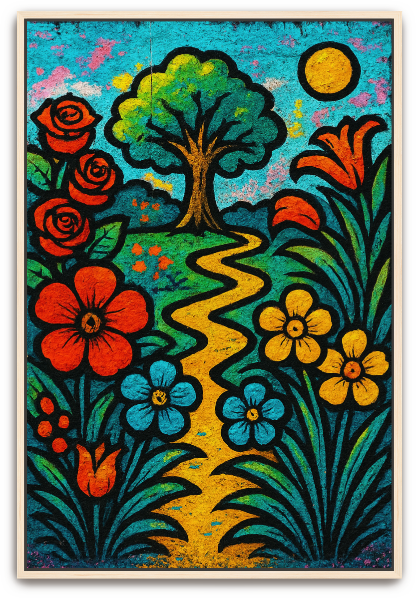 The Garden - Street Art - Scriptures Illustrated