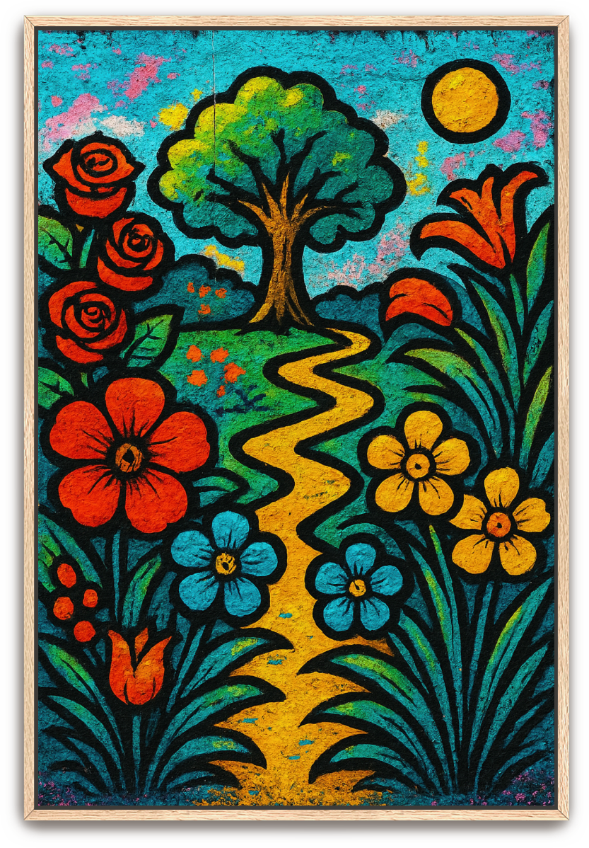 The Garden - Street Art - Scriptures Illustrated