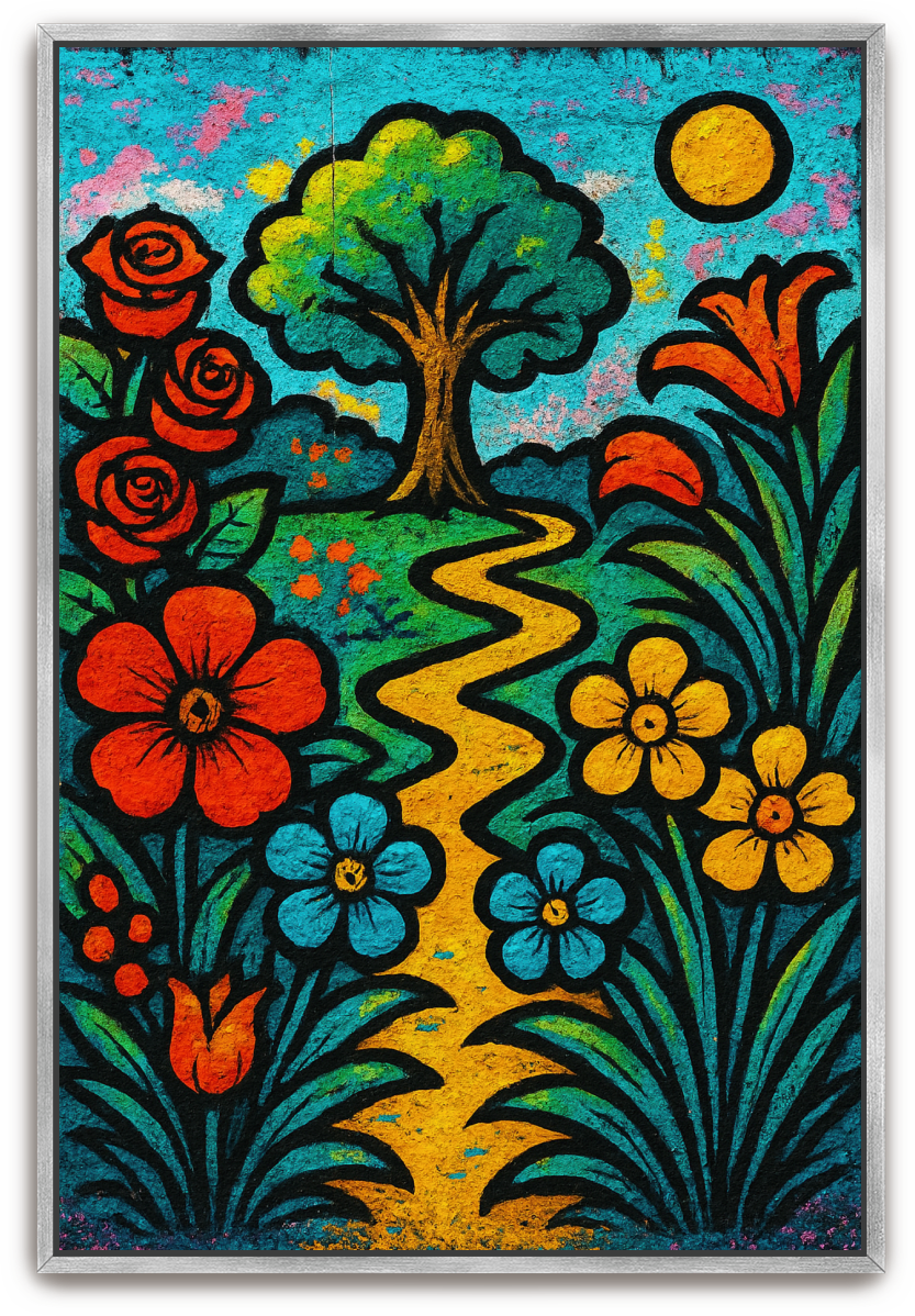 The Garden - Street Art - Scriptures Illustrated