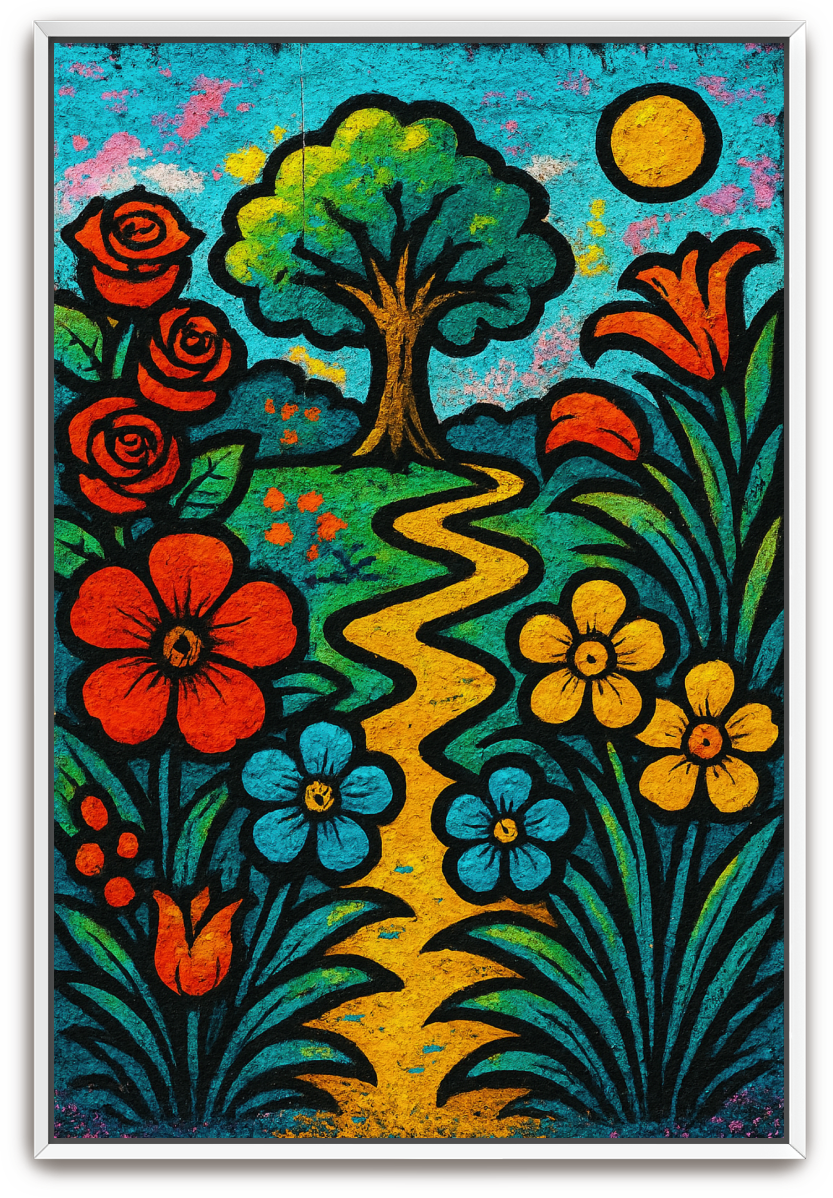 The Garden - Street Art - Scriptures Illustrated