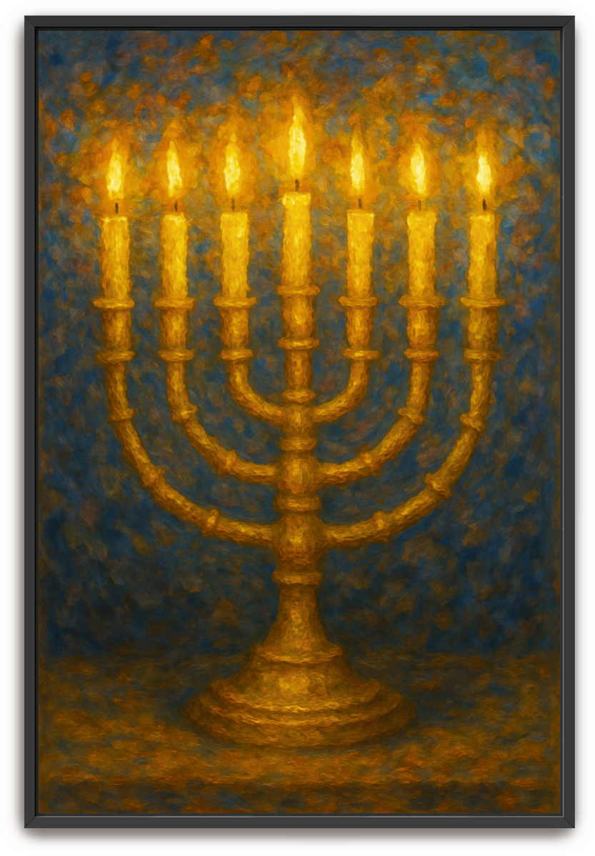 The Lampstand - Impressionism - Scriptures Illustrated