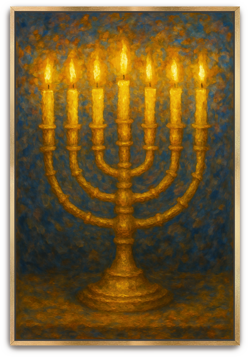 The Lampstand - Impressionism - Scriptures Illustrated