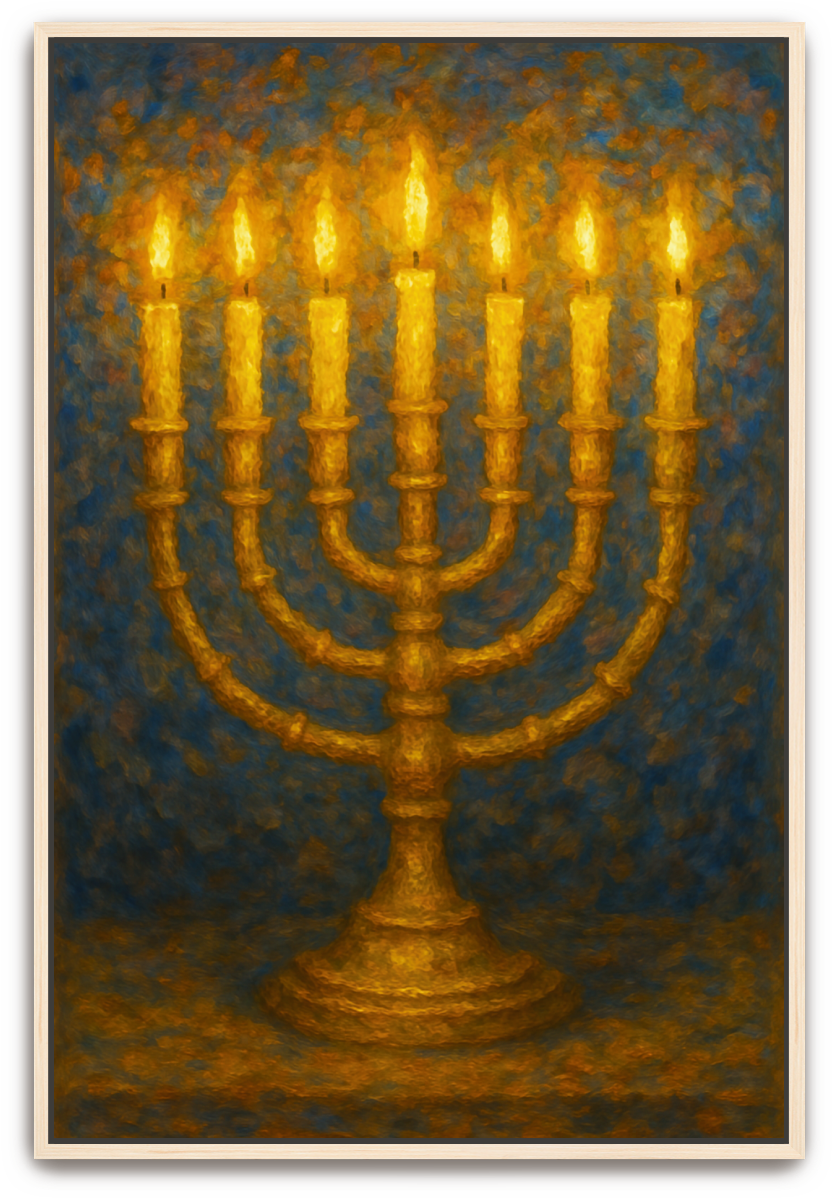 The Lampstand - Impressionism - Scriptures Illustrated