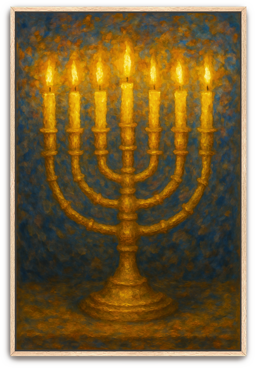 The Lampstand - Impressionism - Scriptures Illustrated