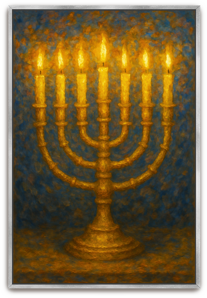 The Lampstand - Impressionism - Scriptures Illustrated