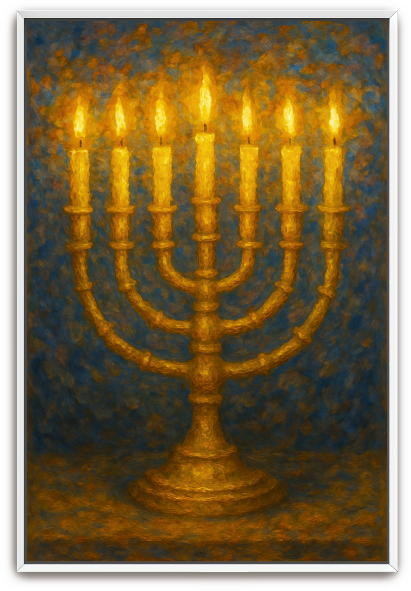 The Lampstand - Impressionism - Scriptures Illustrated