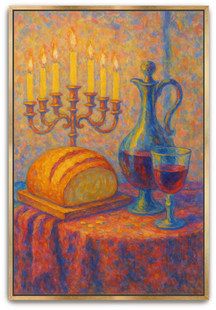 The Lampstand and The Covenant - Impressionism - Scriptures Illustrated