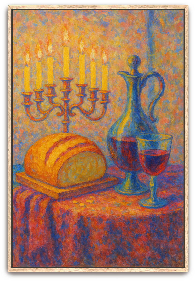 The Lampstand and The Covenant - Impressionism - Scriptures Illustrated