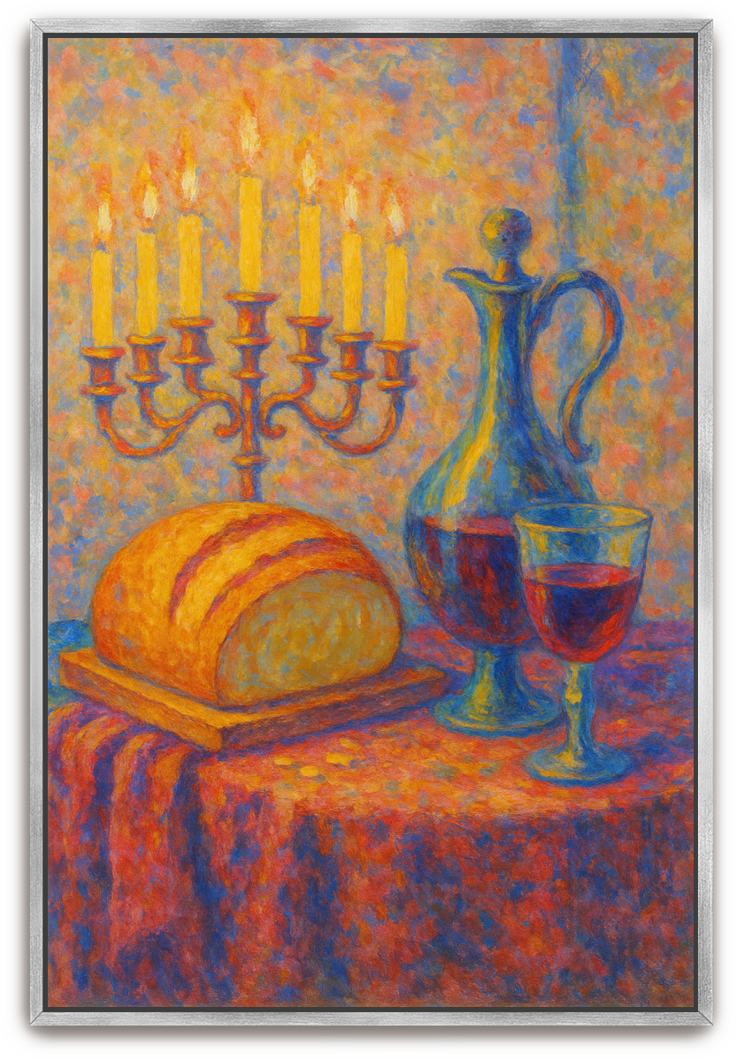 The Lampstand and The Covenant - Impressionism - Scriptures Illustrated