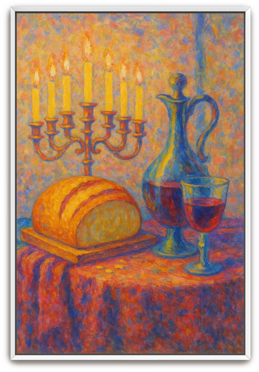 The Lampstand and The Covenant - Impressionism - Scriptures Illustrated