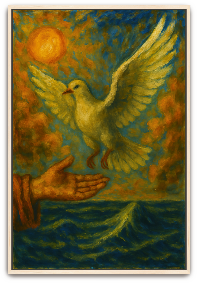 The Return - Abstract Expressionism - Scriptures Illustrated