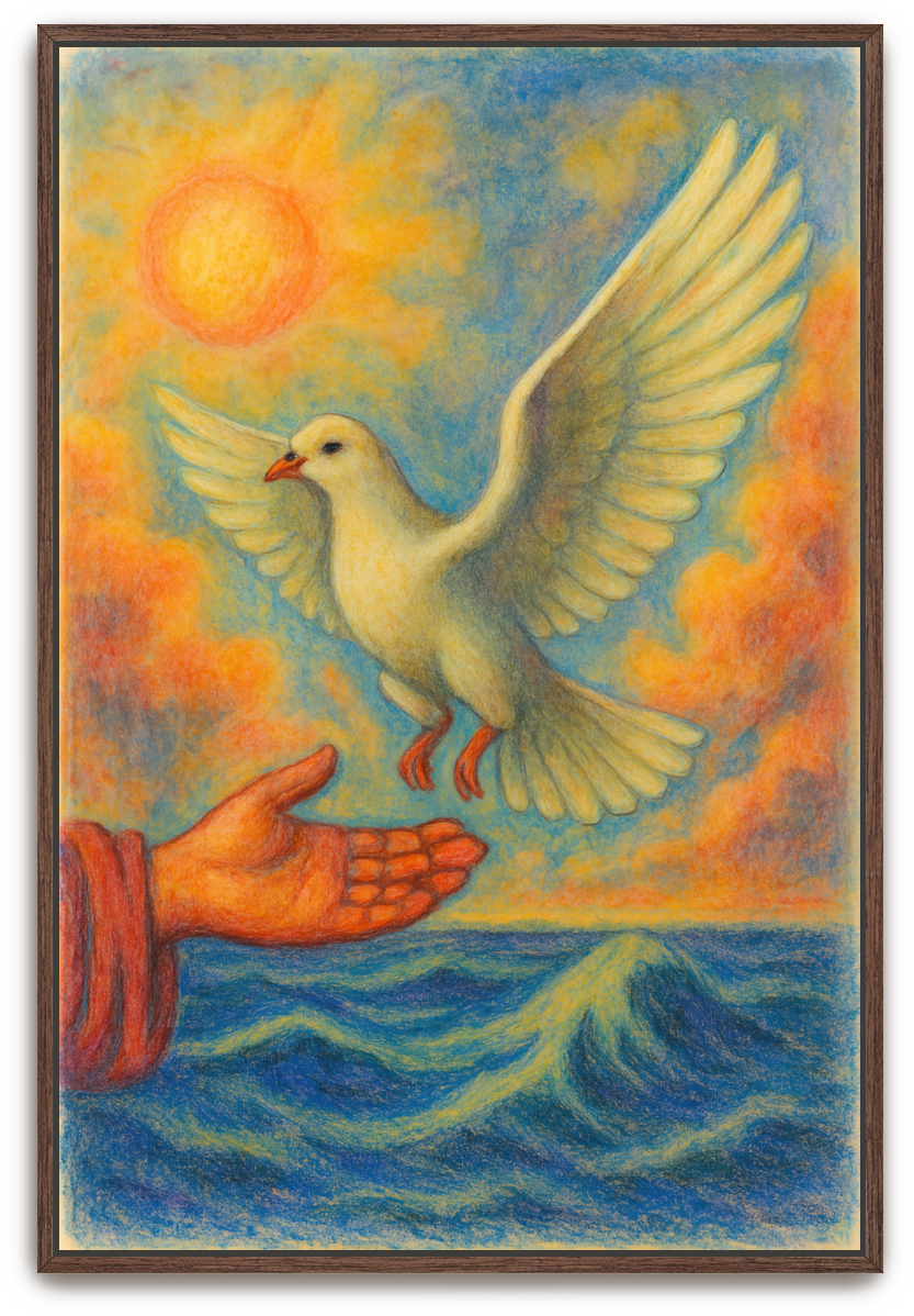 The Return - Pastels - Scriptures Illustrated