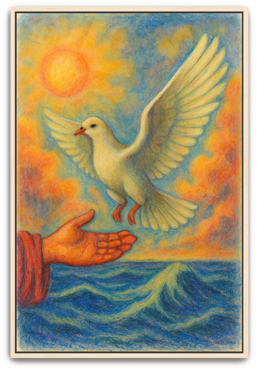 The Return - Pastels - Scriptures Illustrated