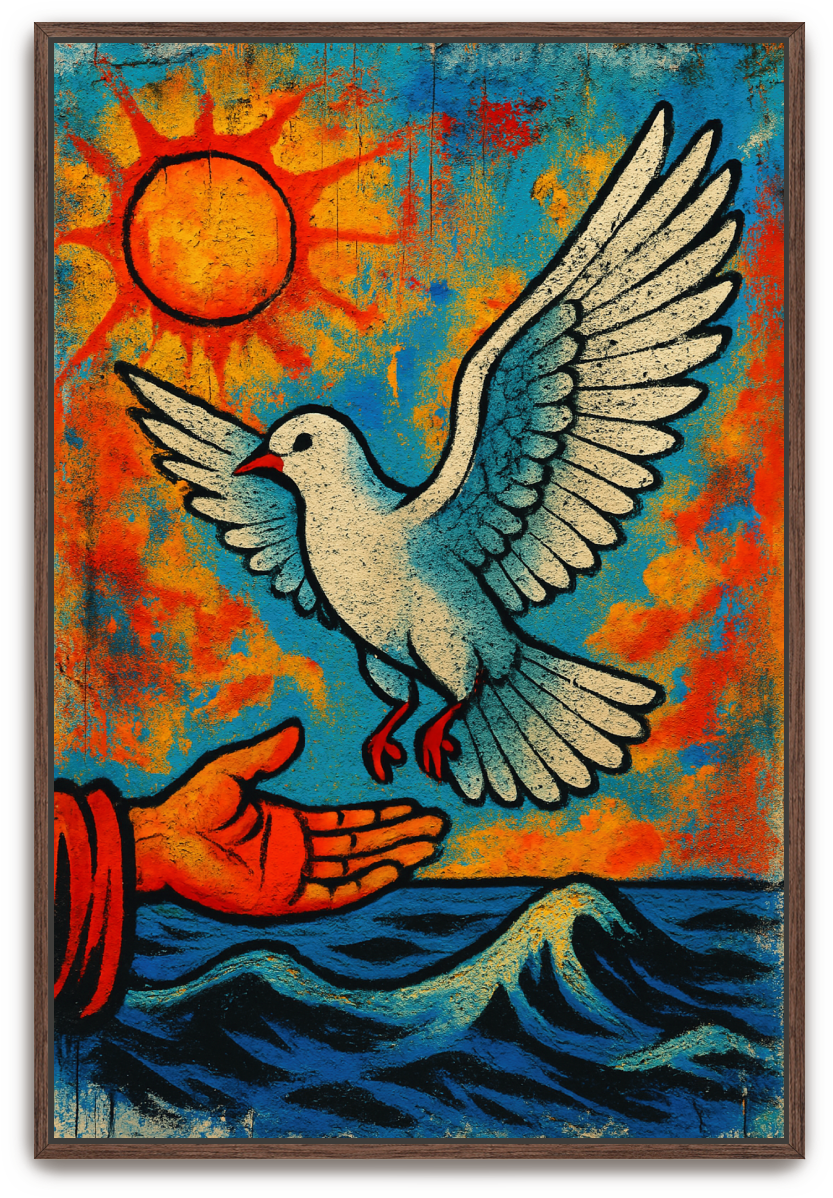 The Return - Street Art - Scriptures Illustrated