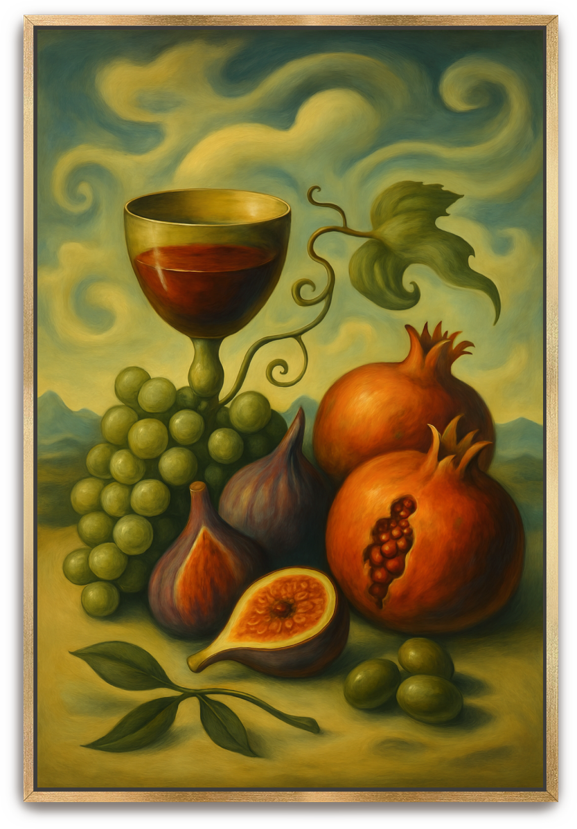 Tu B'Shvat - Surrealism - Scriptures Illustrated