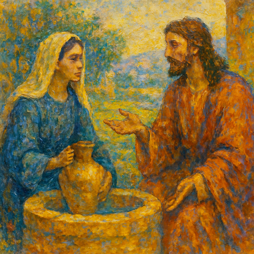 Well Encounter - Impressionism - Scriptures Illustrated