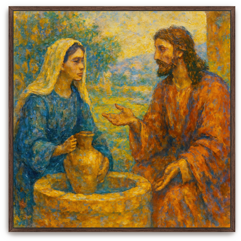 Well Encounter - Impressionism - Scriptures Illustrated