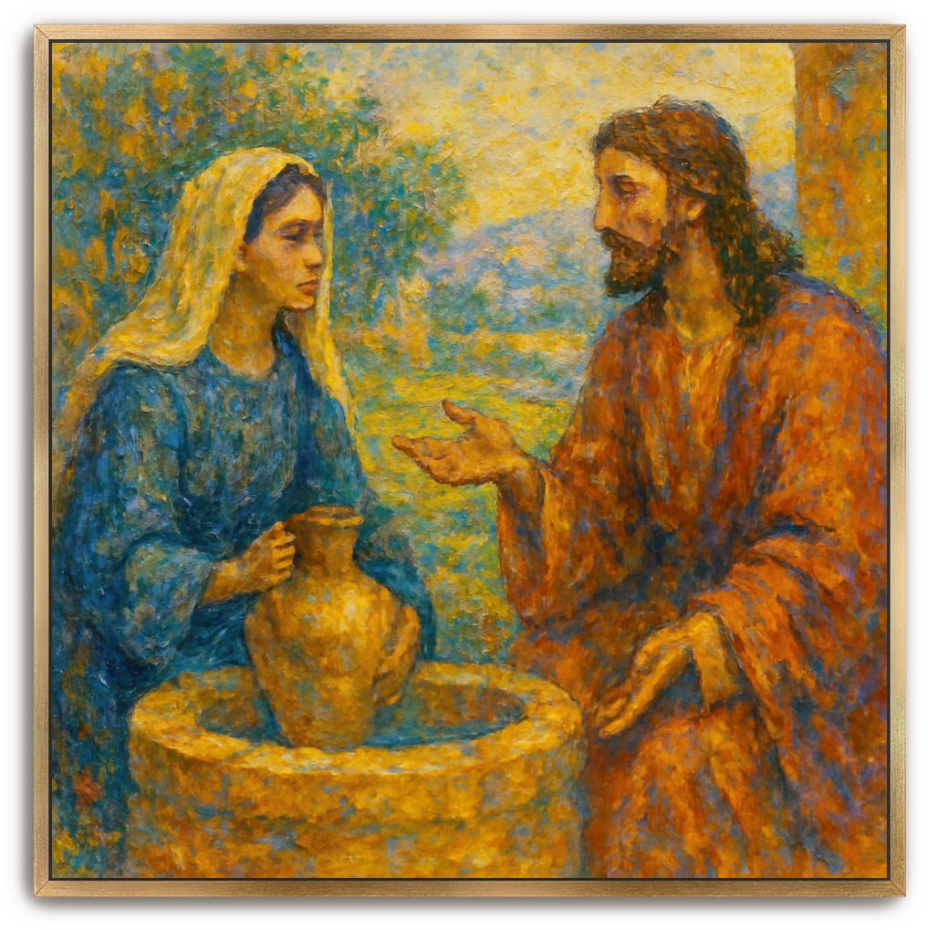 Well Encounter - Impressionism - Scriptures Illustrated