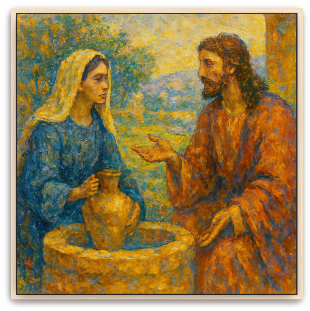 Well Encounter - Impressionism - Scriptures Illustrated