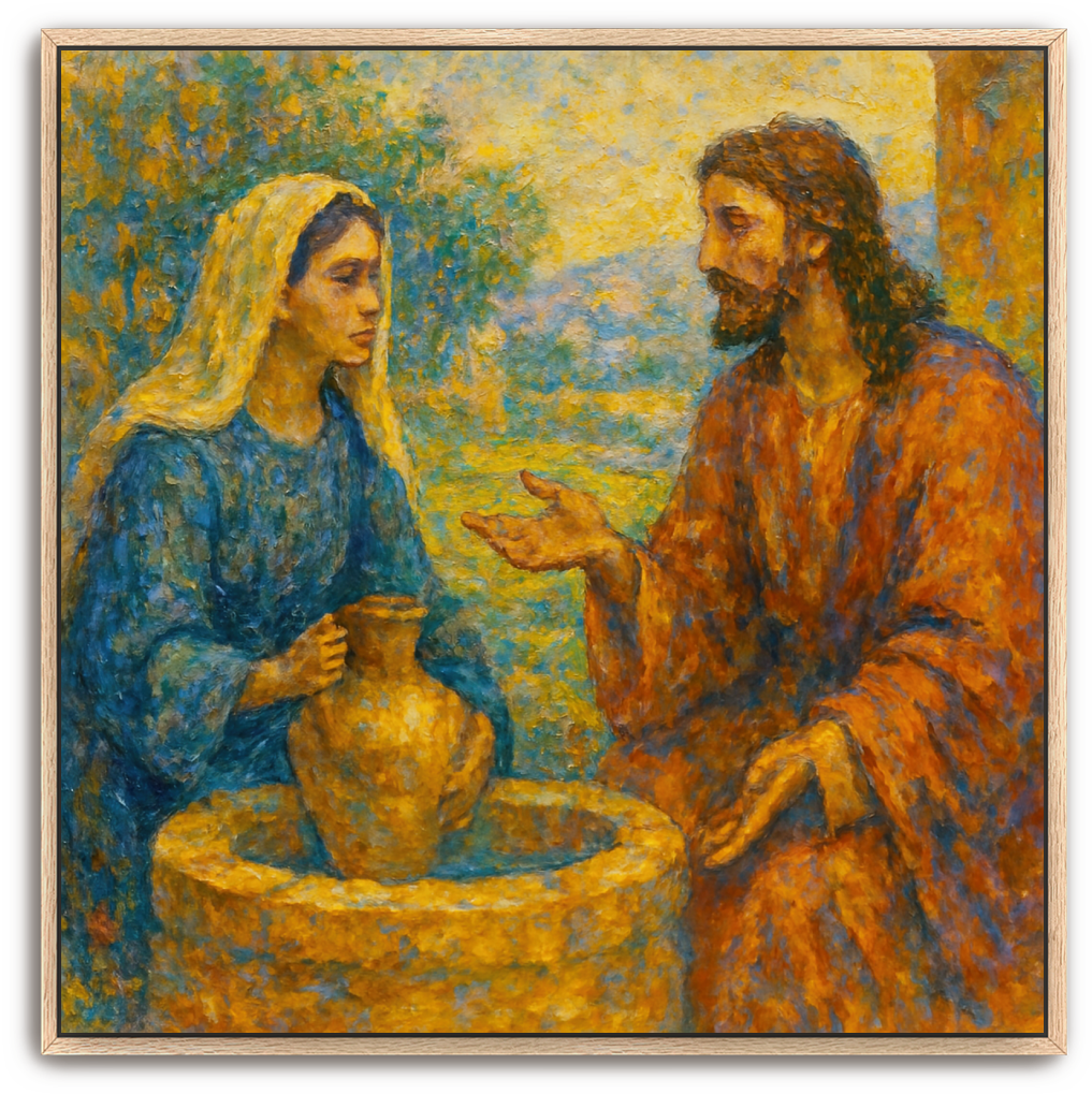 Well Encounter - Impressionism - Scriptures Illustrated